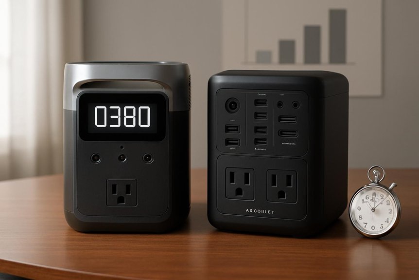 battery capacity versus efficiency