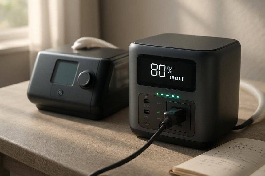calculate cpap battery capacity