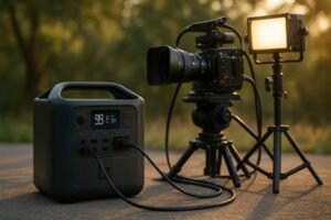 Powering Filmmaking Equipment With Portable Stations