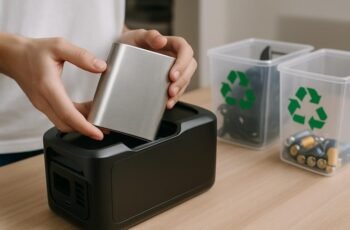 How to Recycle Portable Power Station Batteries