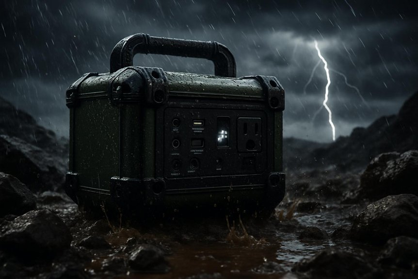 resilient weatherproof power stations