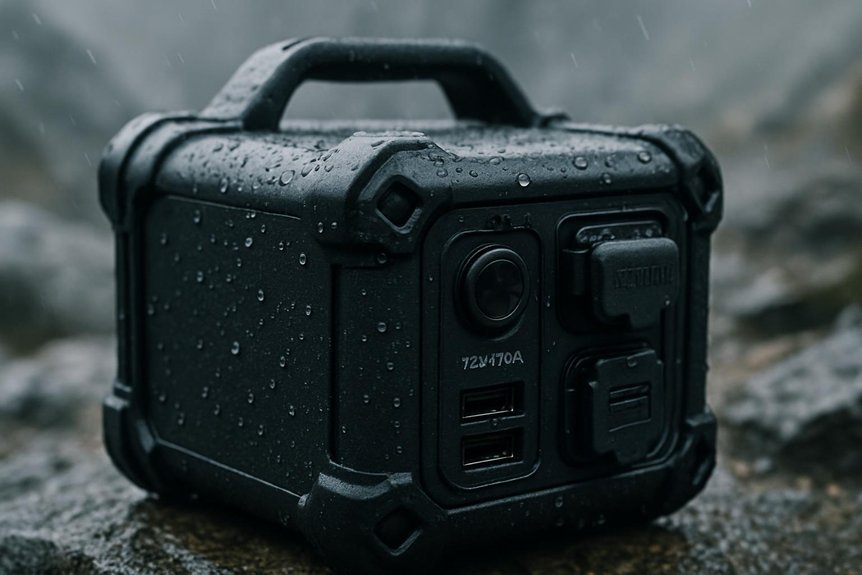 waterproof and rugged design