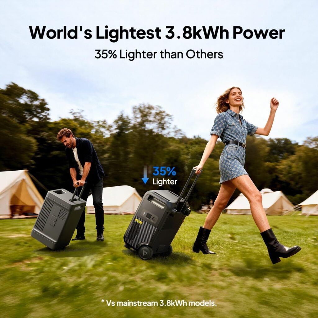 BLUETTI Elite Portable Power Station, 3840Wh LFP Batttery Backup with 2600W AC Outlets (3900W Power Lifting), High Capacity Solar Generator with Wheels for Home Backup, Outage, RV Life, Camping BLUETTI Elite Portable Power Station, 3840Wh LFP Batttery Backup with 2600W AC Outlets (3900W Power Lifting), High Capacity Solar Generator with Wheels for Home Backup, Outage, RV Life, Camping