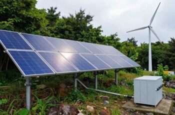 Off Grid Power Station Setup